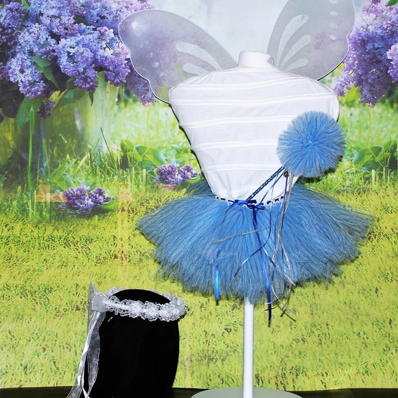 TUTU Blue Striped SET - Picture 2 of 5